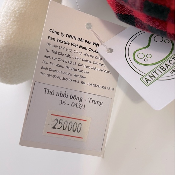 U & Yaby Plush Rabbit - NWT - Picture 7 of 8